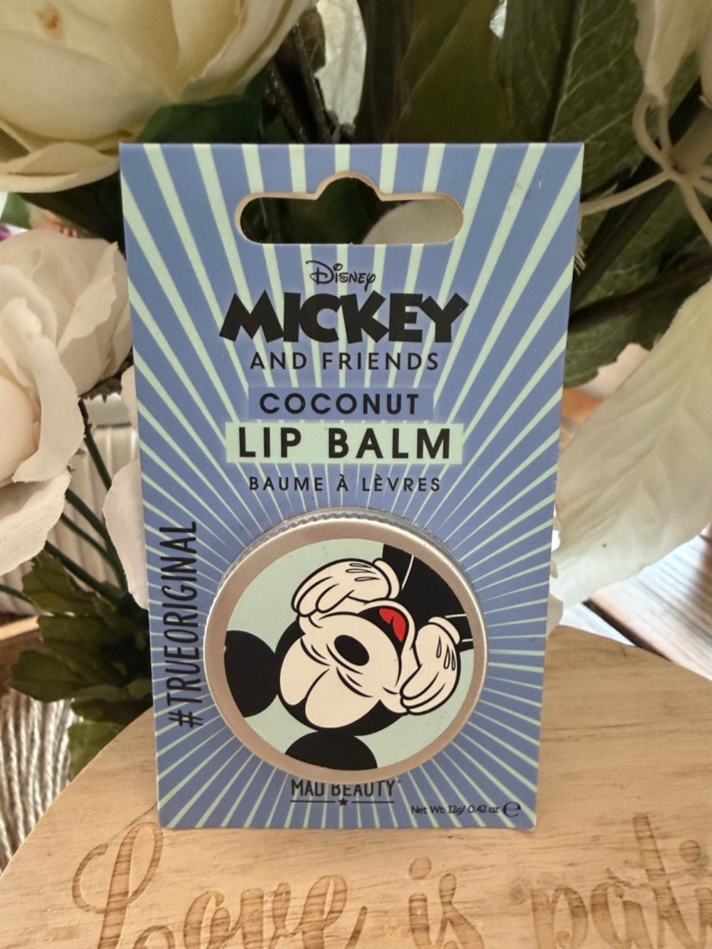 Mad Beauty Disney Mickey & Friends Coconut Lip Balm NEW